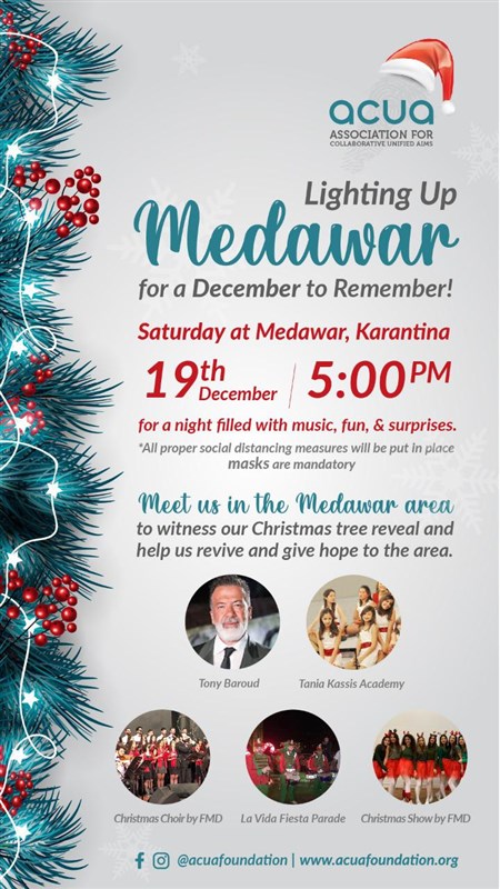 Lighting up Medawar for a December to remember 