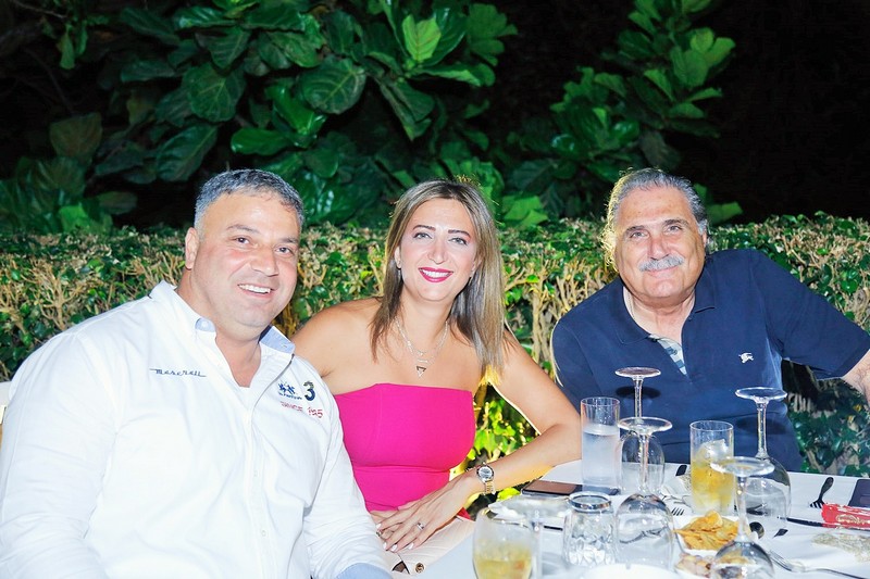 General Bassam el Helou et Femme, Ministre Salim Jreisaty