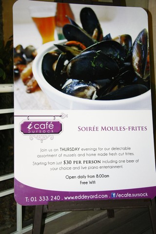 Moules Frites Night at eCafe