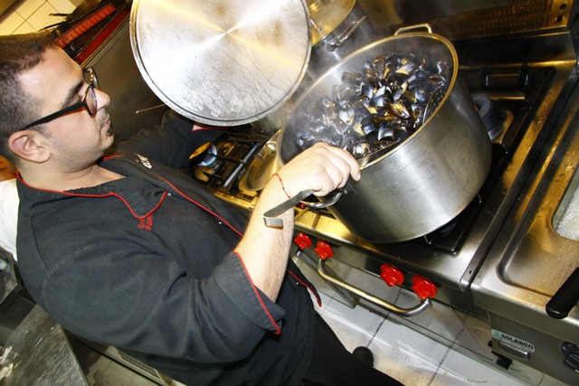 Moules Frites Night at eCafe