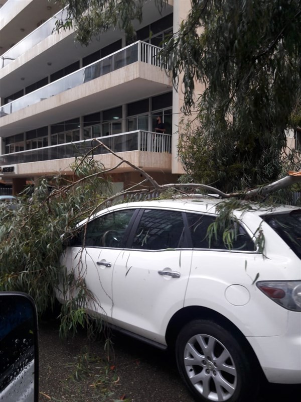 Damages Caused by Storm in Lebanon