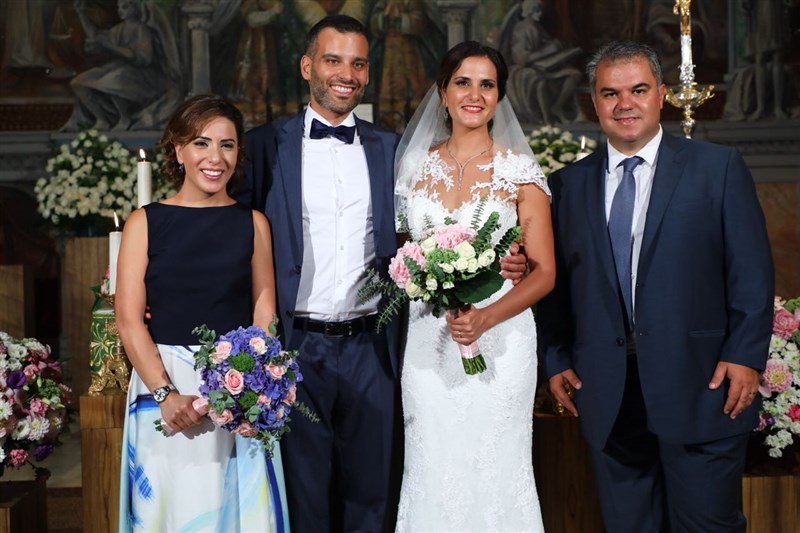 Wedding of Philippe Chalu and Karen Malek
