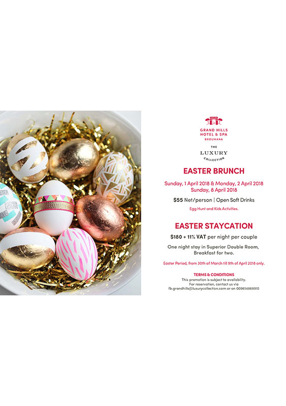 Easter Brunch at Grand Hills