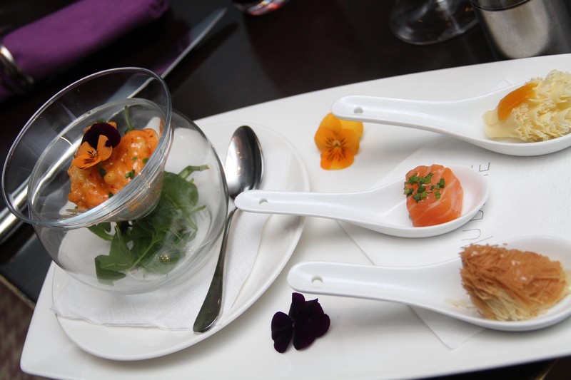 Dinner at Eau de vie