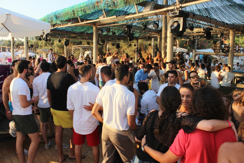 Sunset Pool Party at Edde Sands