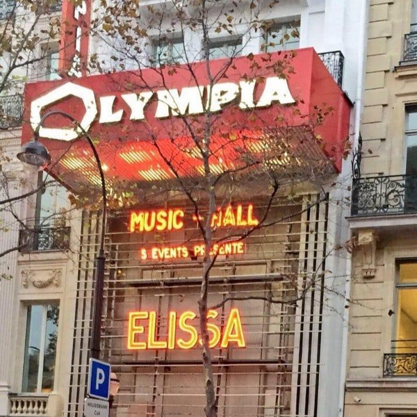 Elissa's concert at Olympia Paris