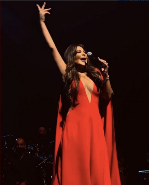 Elissa's concert at Olympia Paris