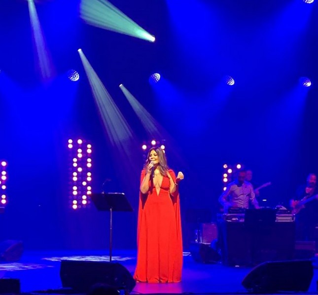 Elissa's concert at Olympia Paris