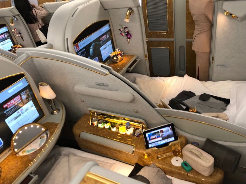 Emirates A380 touchdown in Beirut