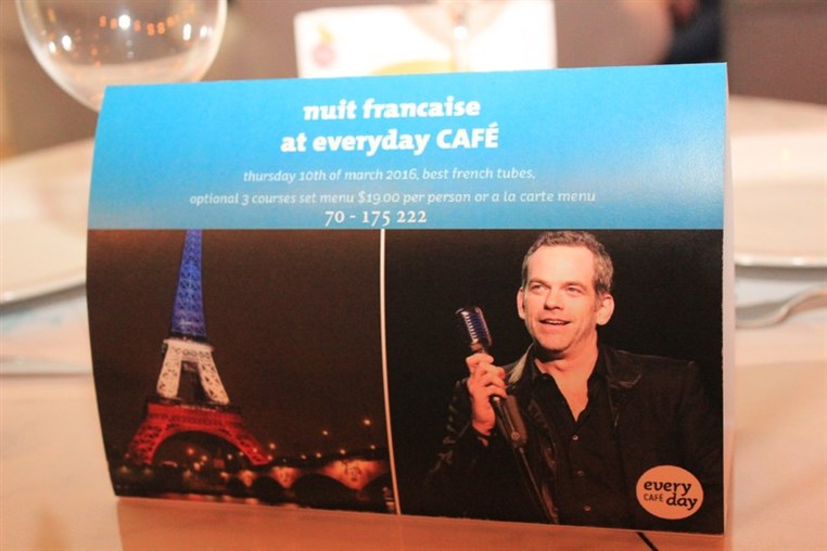 French night at Everyday Cafe