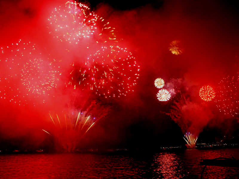 Jounieh Summer Fireworks from Everyday cafe