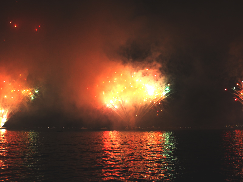 Jounieh Summer Fireworks from Everyday cafe