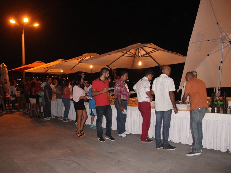 Jounieh Fireworks Show from Everyday Cafe