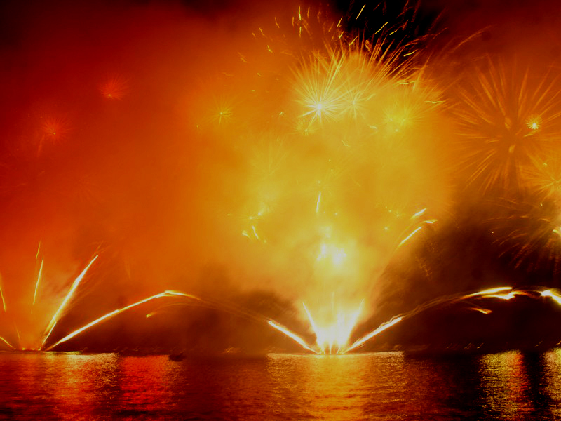 Jounieh Summer Fireworks from Everyday cafe