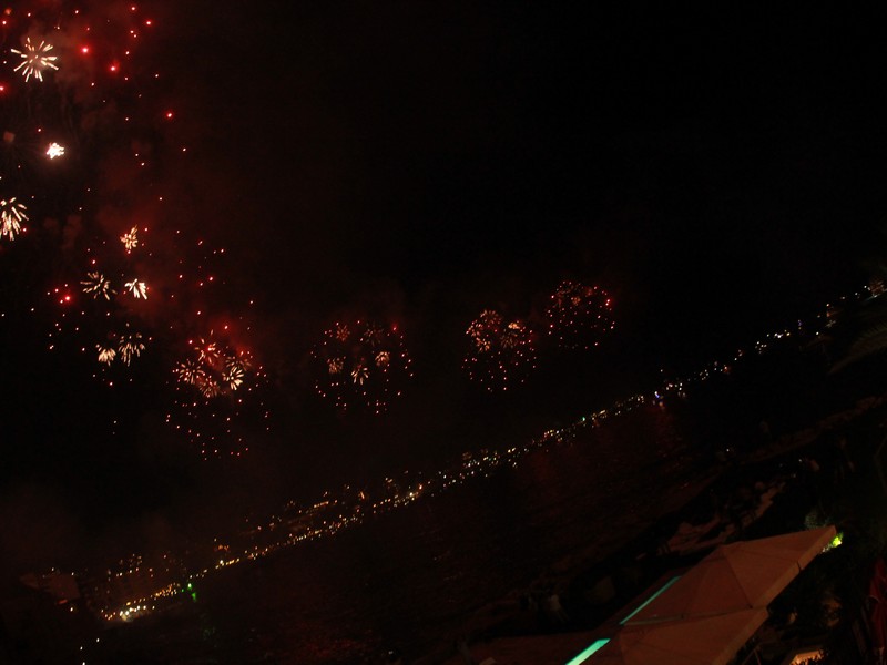 Jounieh Fireworks Show from Everyday Cafe