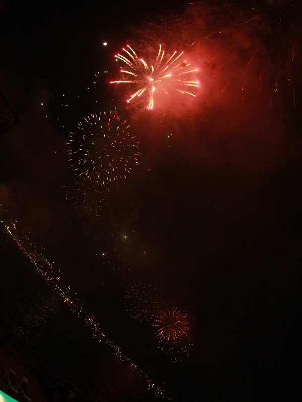 Jounieh Fireworks Show from Everyday Cafe