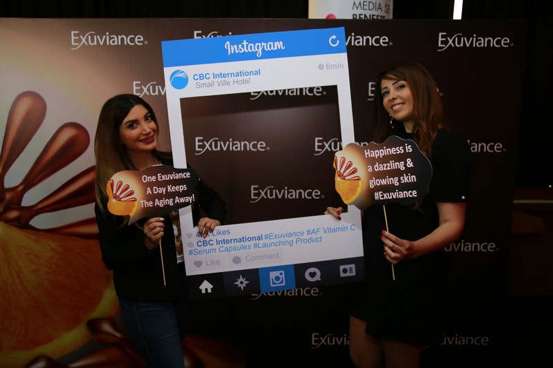 Launching of Exuviance VIT C capsules