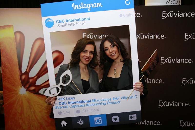 Launching of Exuviance VIT C capsules