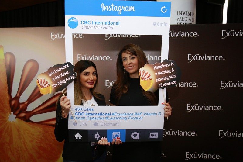 Launching of Exuviance VIT C capsules