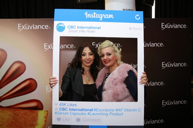 Launching of Exuviance VIT C capsules