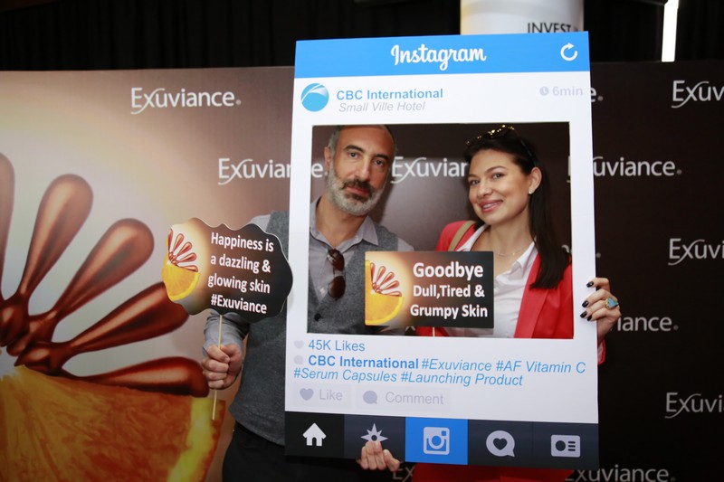 Launching of Exuviance VIT C capsules