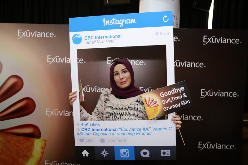 Launching of Exuviance VIT C capsules