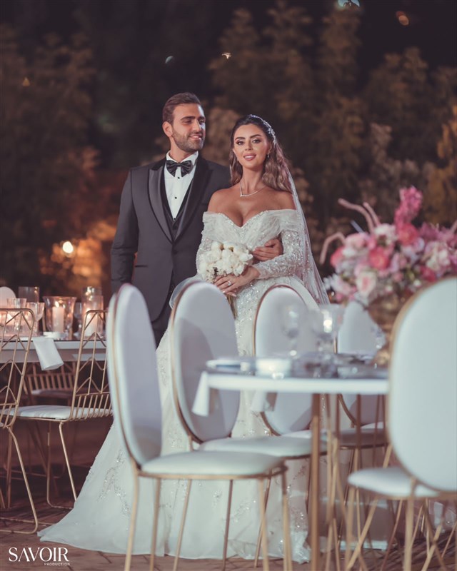 Congratulations Tania and Joe wedding classy solution by Joelle Roumi 
