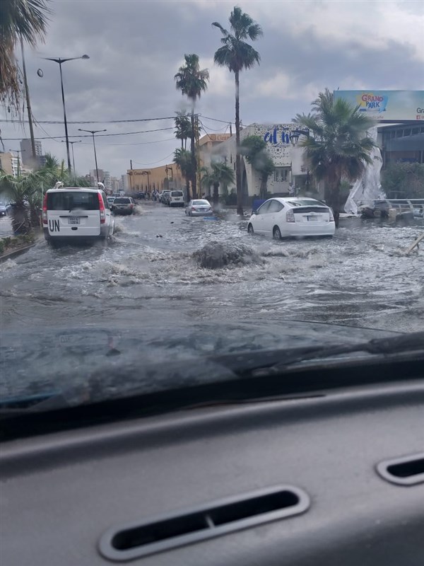 Damages Caused by Storm in Lebanon