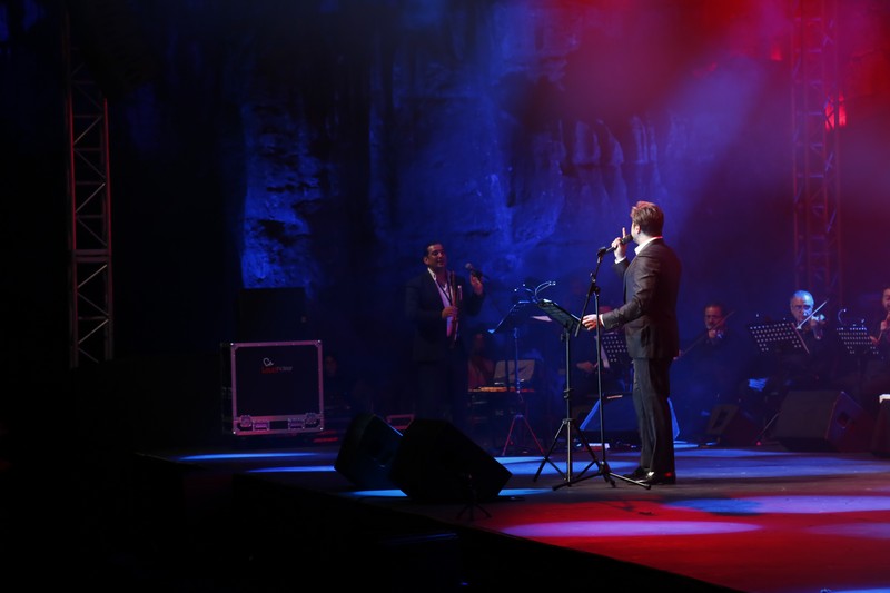 Wael Kfoury at Faqra Festival