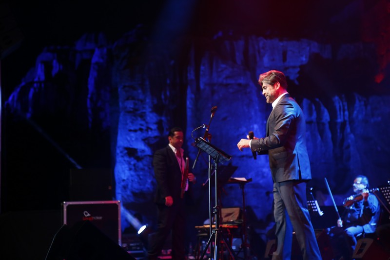 Wael Kfoury at Faqra Festival