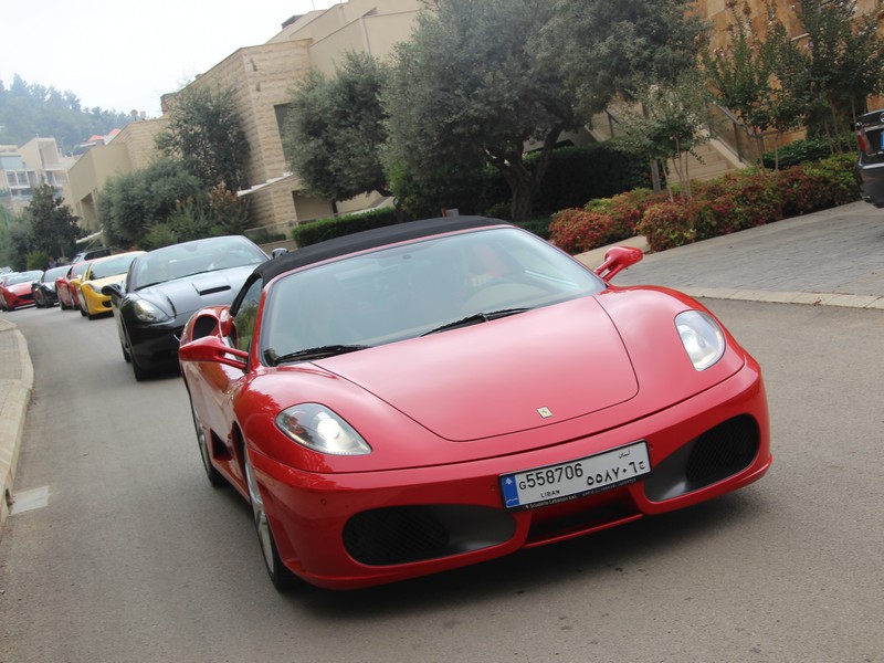 Ferrari Owners Club Lebanon at BeitMisk