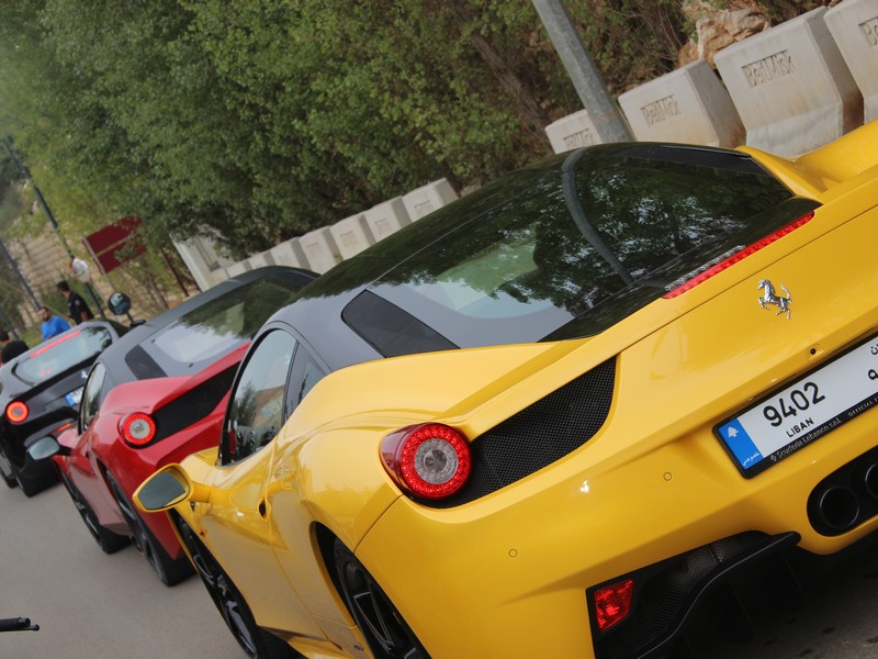 Ferrari Owners Club Lebanon at BeitMisk