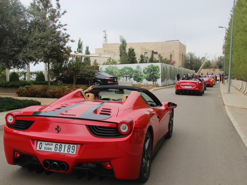 Ferrari Owners Club Lebanon at BeitMisk