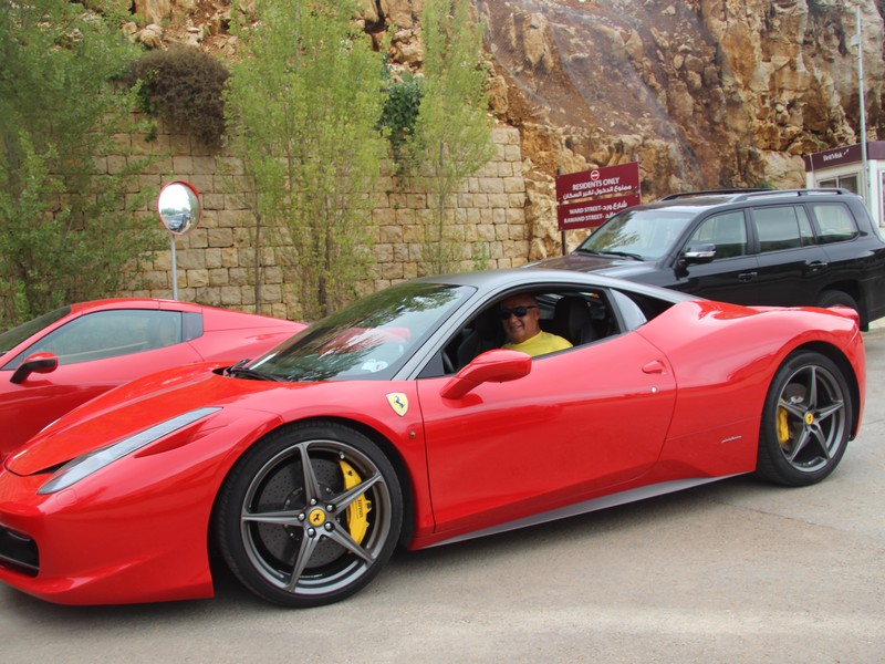 Ferrari Owners Club Lebanon at BeitMisk