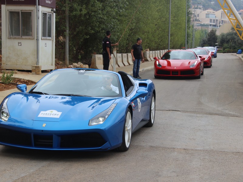 Ferrari Owners Club Lebanon at BeitMisk