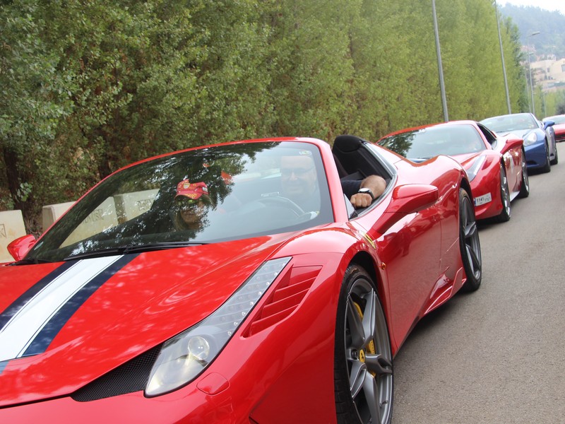 Ferrari Owners Club Lebanon at BeitMisk