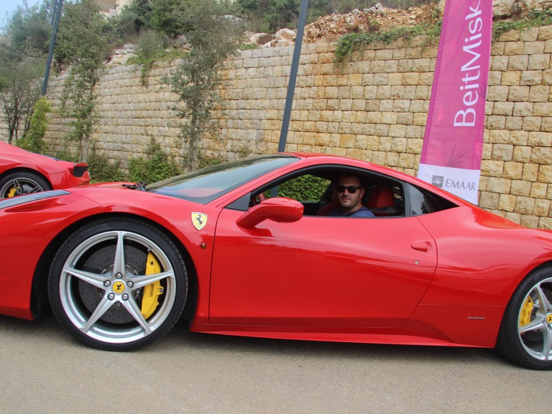 Ferrari Owners Club Lebanon at BeitMisk