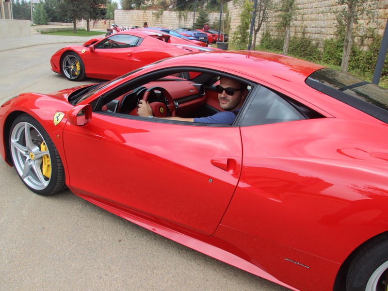 Ferrari Owners Club Lebanon at BeitMisk