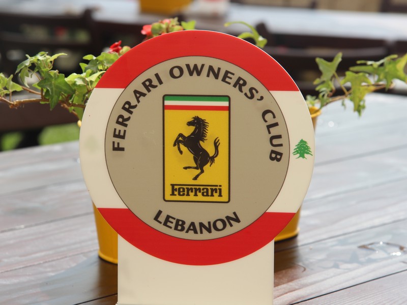 Ferrari Owners Club Lebanon at BeitMisk