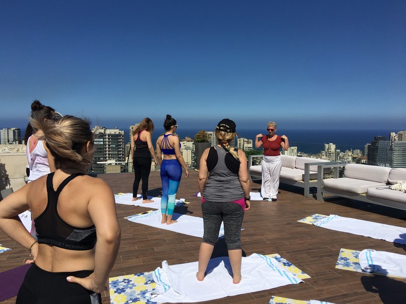 Yoga By The Pool