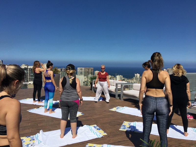 Yoga By The Pool