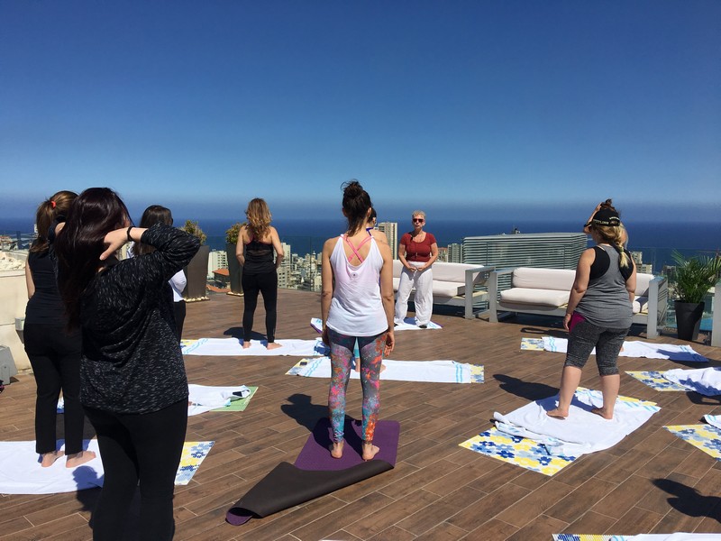 Yoga By The Pool