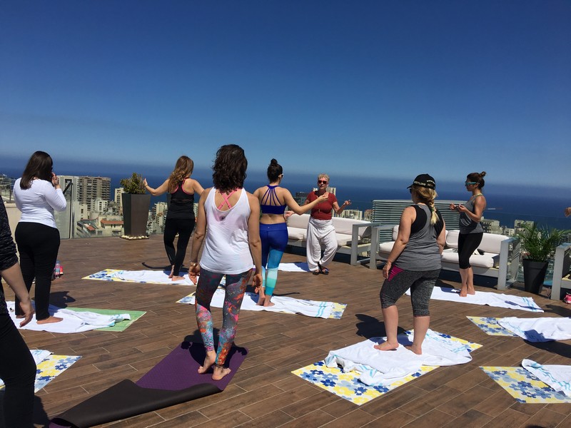 Yoga By The Pool