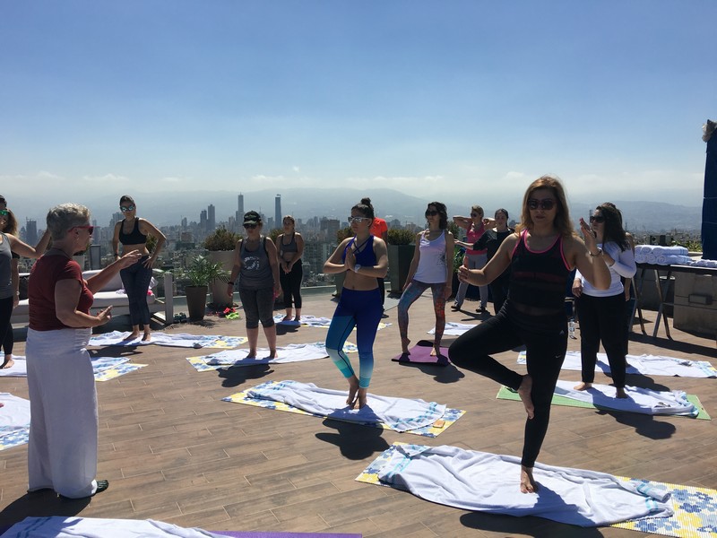 Yoga By The Pool