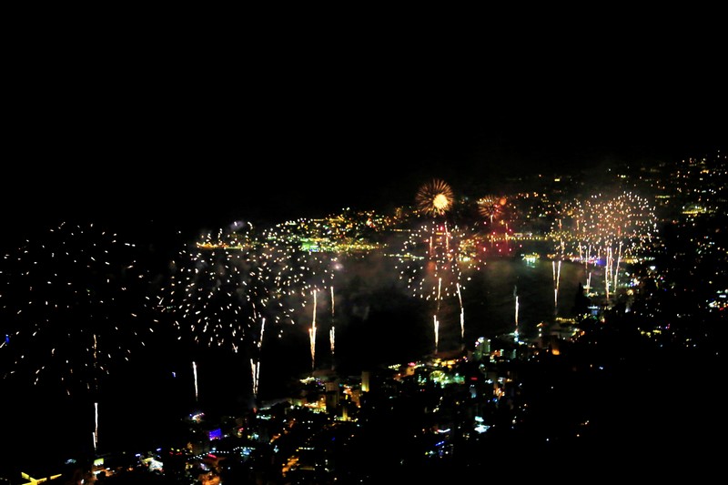 Jounieh Fireworks Show from Bay Lodge