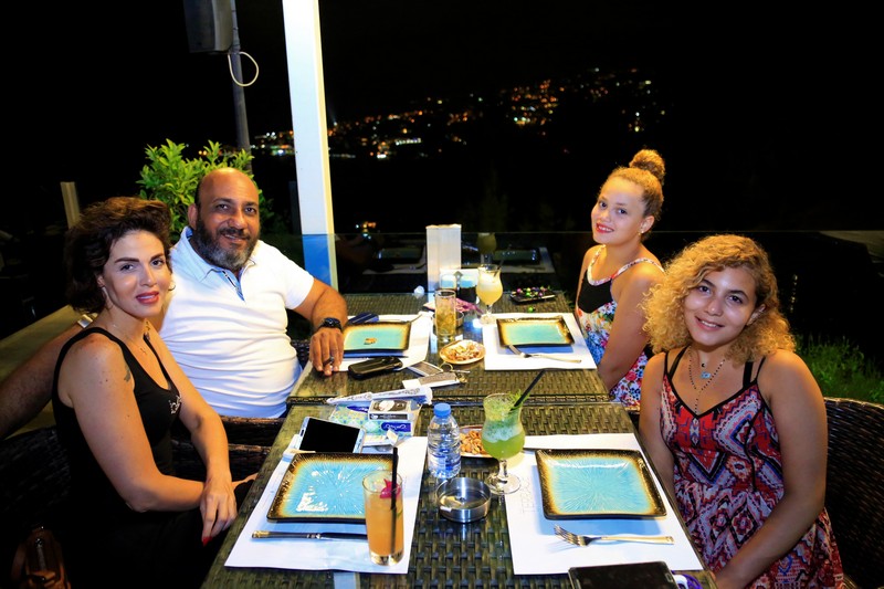 Jounieh Fireworks Show from Bay Lodge