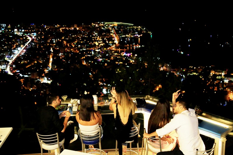 Jounieh Fireworks Show from Bay Lodge