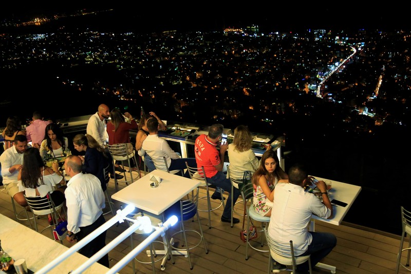 Jounieh Fireworks Show from Bay Lodge