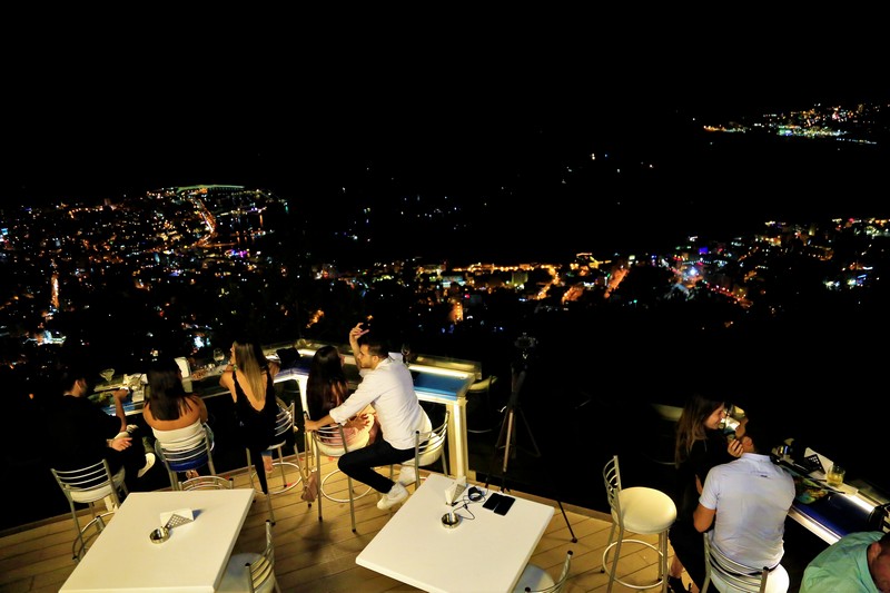 Jounieh Fireworks Show from Bay Lodge
