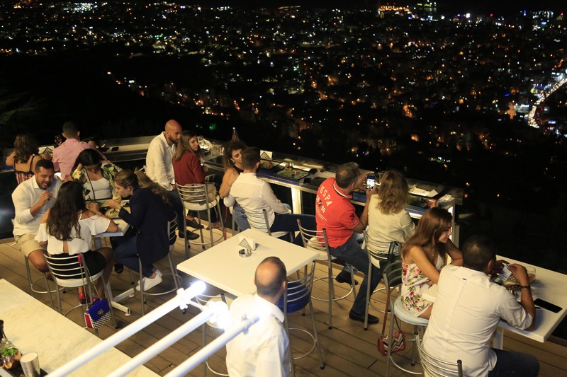Jounieh Fireworks Show from Bay Lodge